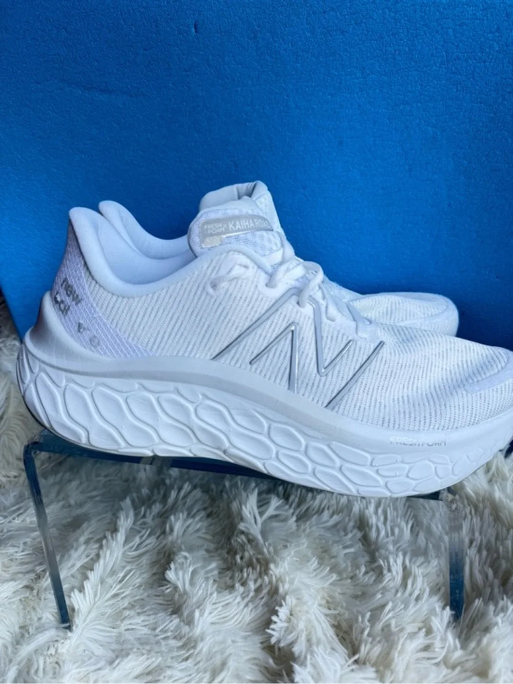 New Balance Women's White Athletic Running Sneakers
